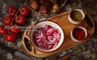 Маринованный лук быстро и вкусно: рецепты приготовления к шашлыку и для салата